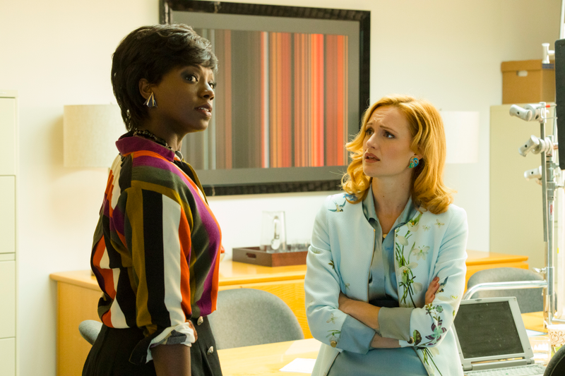 Sasha Morfaw, Kerry Bishé (Photo: Bob Mahoney/AMC)